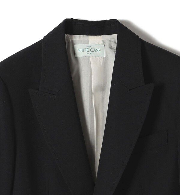 SHIPS for women「SHIPS NINE CASE: ピークド ラペル ジャケット」|テーラードジャケット|