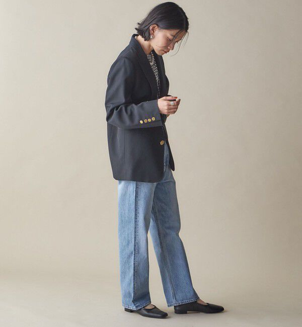 SHIPS for women「SHIPS NINE CASE: ピークド ラペル ジャケット」|テーラードジャケット|