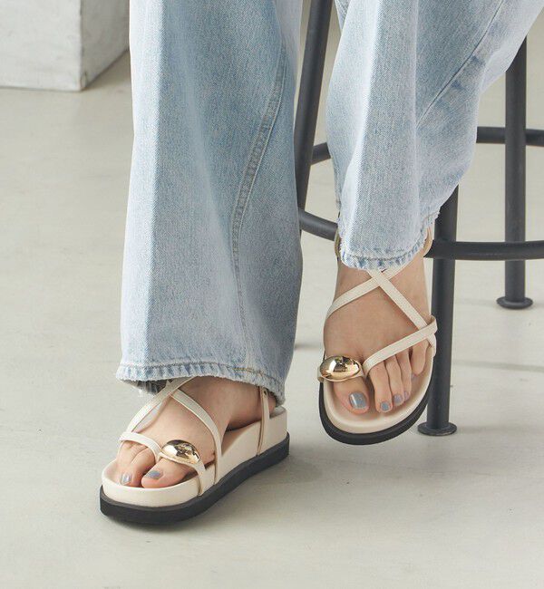 SHIPS for women「リング サンダル プラット フォーム」|サンダル|