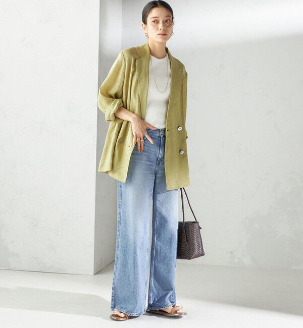 SHIPS for women「〈手洗い可能〉ラミー 4 シアー ジャケット」|テーラードジャケット|