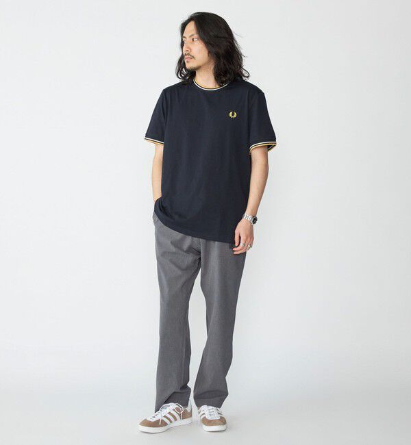 SHIPS「FRED PERRY: M1588 TWIN TIPPED Tシャツ」|Tシャツ・カットソー|