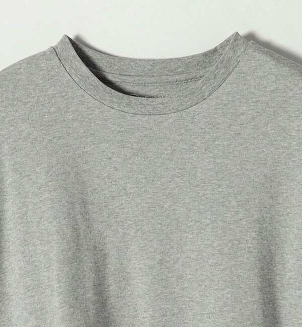 SHIPS any「《一部予約》SHIPS any:〈接触冷感/汗染み防止加工/洗濯機可能〉ラウンドヘム クルー ビッグ TEE」|Tシャツ・カットソー|