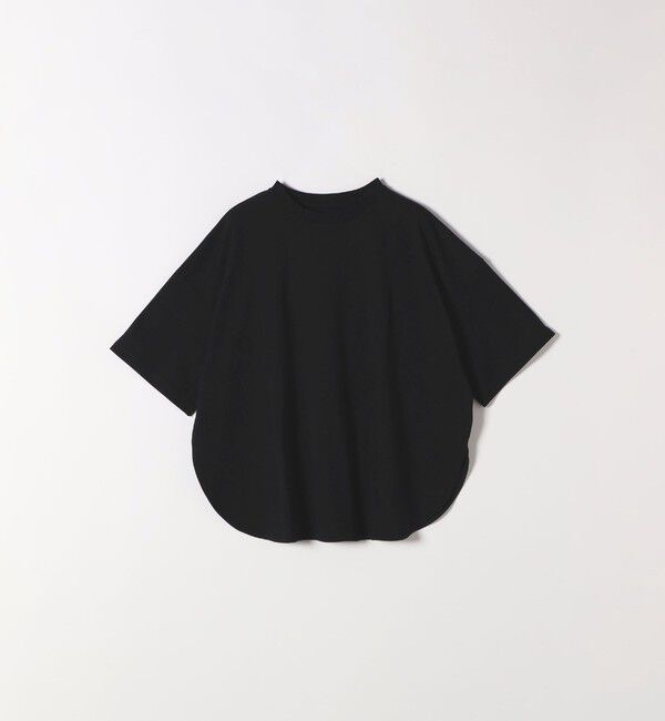 SHIPS any「《一部予約》SHIPS any:〈接触冷感/汗染み防止加工/洗濯機可能〉ラウンドヘム クルー ビッグ TEE」|Tシャツ・カットソー|