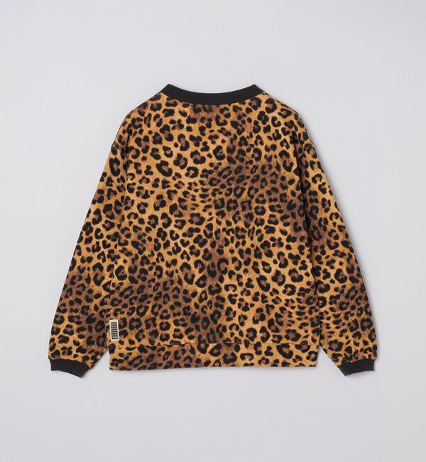 SHIPS「ILL180&deg;: LEOPARD SWEAT CARDIGAN」|カーディガン|