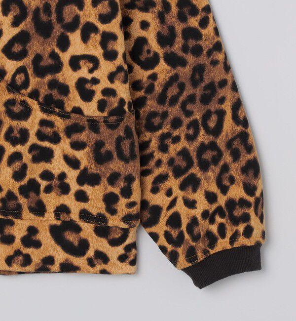 SHIPS「ILL180&deg;: LEOPARD SWEAT CARDIGAN」|カーディガン|