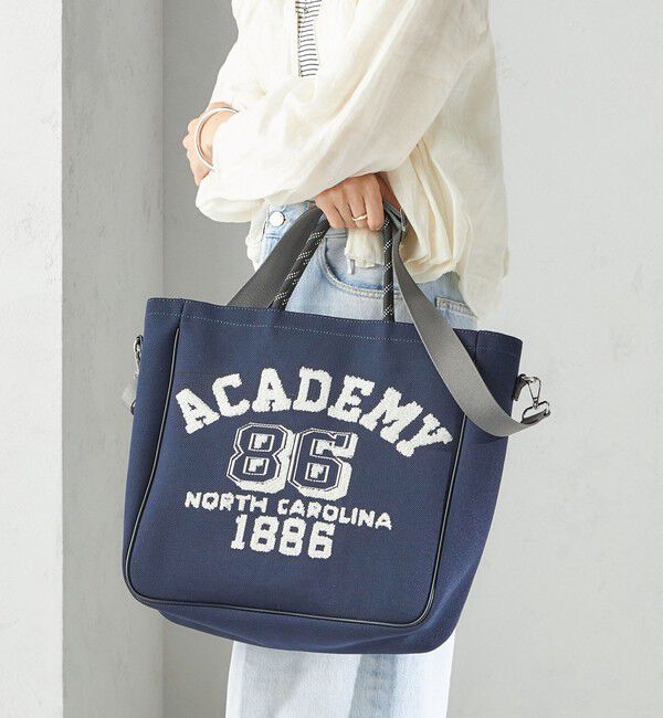 SHIPS for women「カレッジ レオパード ジャカード A4 バッグ」|ショルダー・メッセンジャー|