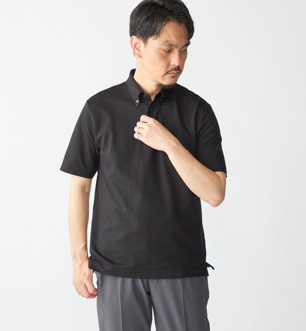 SHIPS「SHIPS: カノコ ボタンダウンカラー ポロシャツ」|Tシャツ・カットソー|