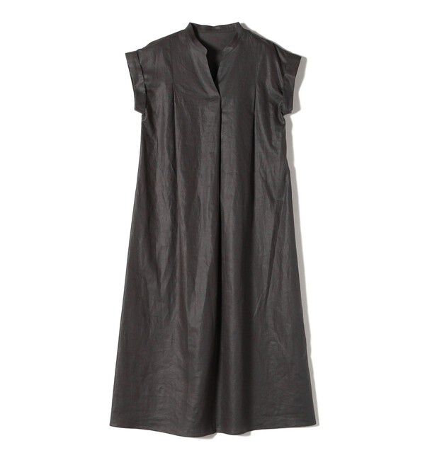 SHIPS for women「《予約》【WEB限定】〈手洗い可能〉リネン レーヨン コーティング ワンピース」|ワンピース|