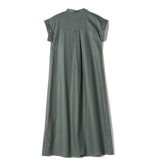SHIPS for women「《予約》【WEB限定】〈手洗い可能〉リネン レーヨン コーティング ワンピース」|ワンピース|