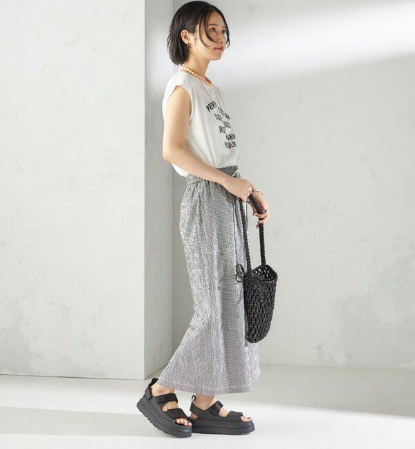 SHIPS for women「〈手洗い可能〉ACAR リップル ポケット スカート」|スカート|