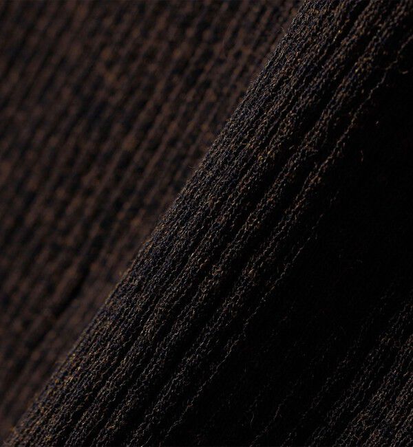 SHIPS for women「〈手洗い可能〉ラミー混 シアー ヘンリー ネック ニット」|ニット・セーター|