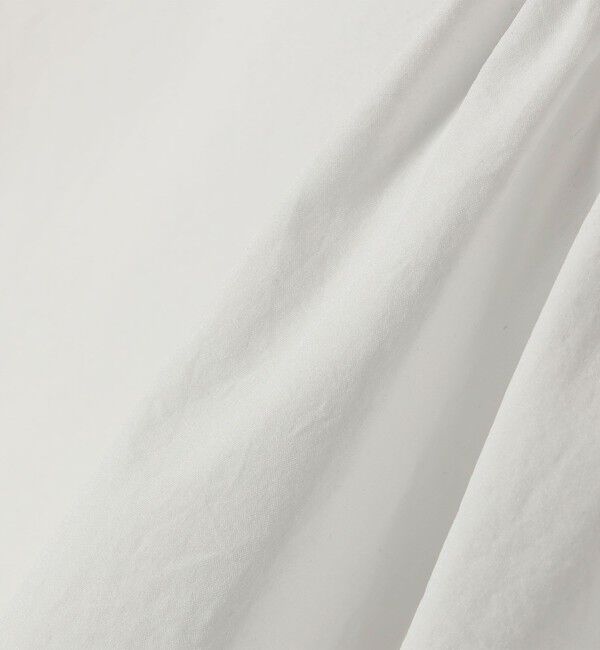 SHIPS for women「〈接触冷感 / 撥水加工〉TEX BRID(R)タフタ スキッパー 5分袖 ブラウス」|シャツ・ブラウス|