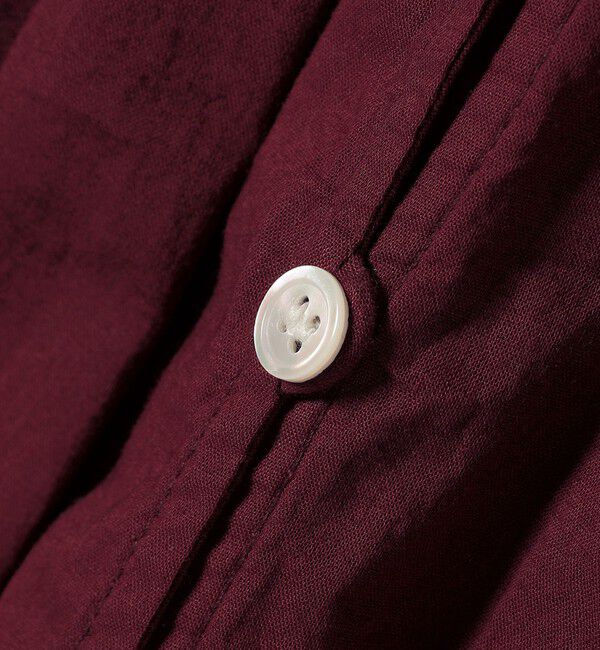 SHIPS any「bon_meur:〈洗濯機可能〉ジオメトリック エンブロイダリー シャーリング ブラウス」|シャツ・ブラウス|