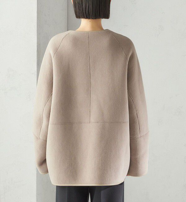 SHIPS for women「【一部WEB限定】〈手洗い可能〉NEW リバーシブル ボア ブルゾン」|ブルゾン・スタジャン|