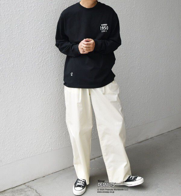 SHIPS any「SHIPS any:〈洗濯機可能〉MERROW ワイド 1タック イージー チノパンツ◇」|チノ|