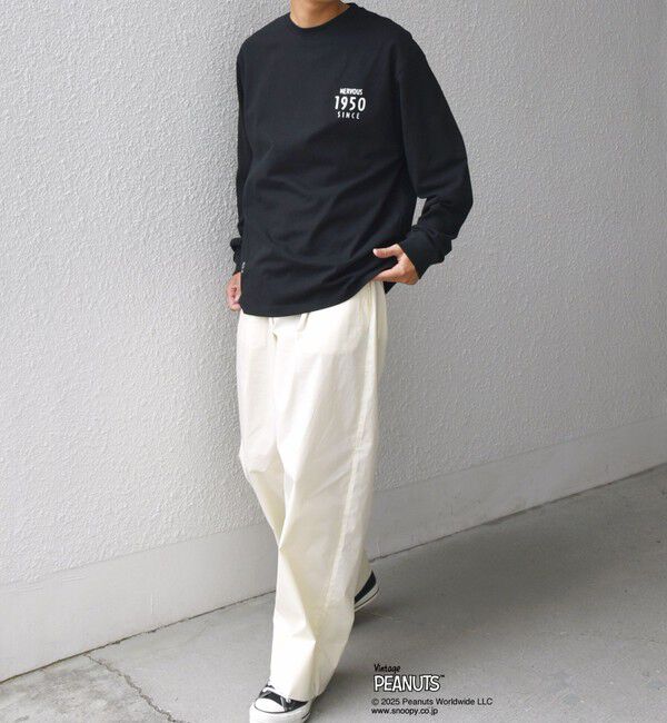 SHIPS any「SHIPS any:〈洗濯機可能〉MERROW ワイド 1タック イージー チノパンツ◇」|チノ|