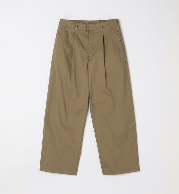 SHIPS any「SHIPS any:〈洗濯機可能〉MERROW ワイド 1タック イージー チノパンツ◇」|チノ|