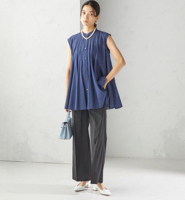 SHIPS for women「〈洗濯機可能〉マルチ ファンクション ワイド スラックス」|その他|