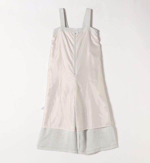 SHIPS any「SHIPS any:〈洗濯機可能〉ツイード ライク サロペット［NAVY BLUE］」|オールインワン|