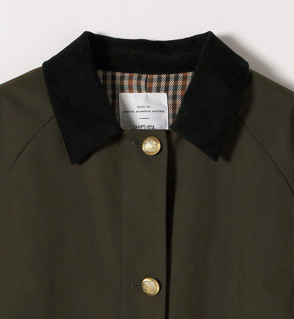 SHIPS any「SHIPS any: ステンカラー Aライン ロング コート」|ステンカラーコート|