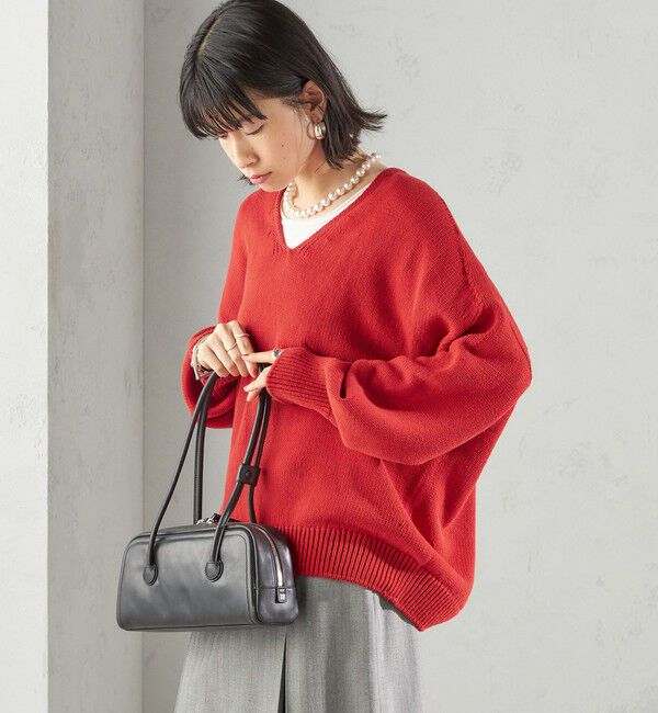 SHIPS for women「〈手洗い可能〉バルキーヤーン プルオーバー」|ニット・セーター|