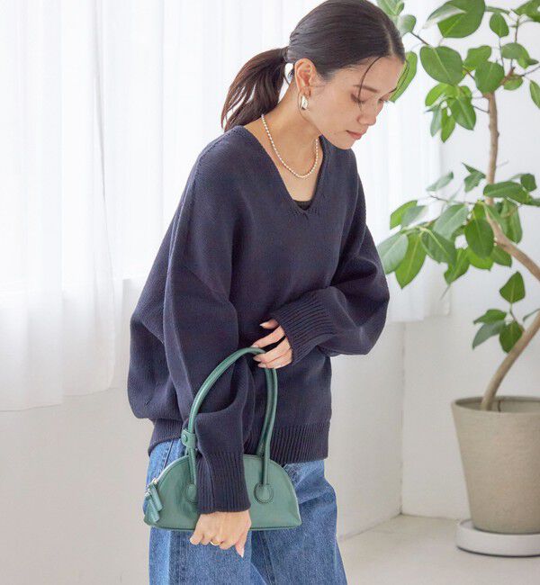 SHIPS for women「〈手洗い可能〉バルキーヤーン プルオーバー」|ニット・セーター|