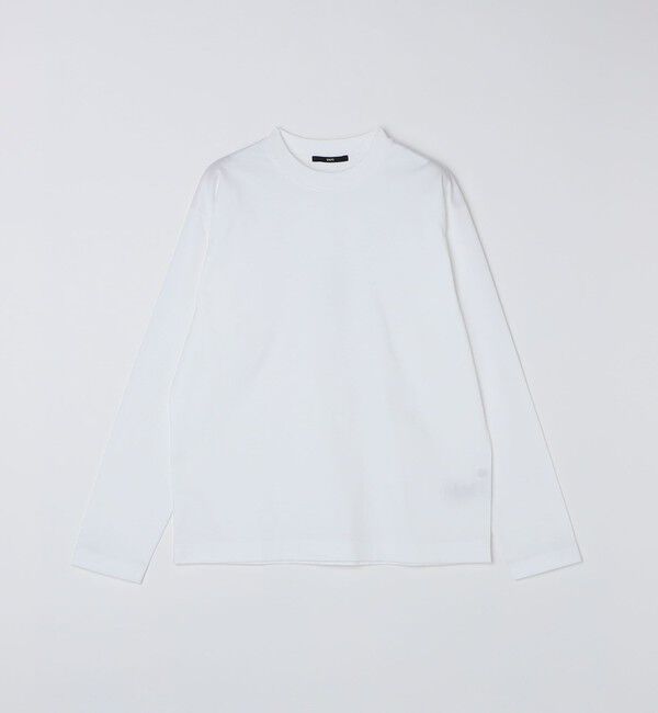 SHIPS「SHIPS: ハイゲージ クルーネック ロングスリーブ Tシャツ」|Tシャツ・カットソー|