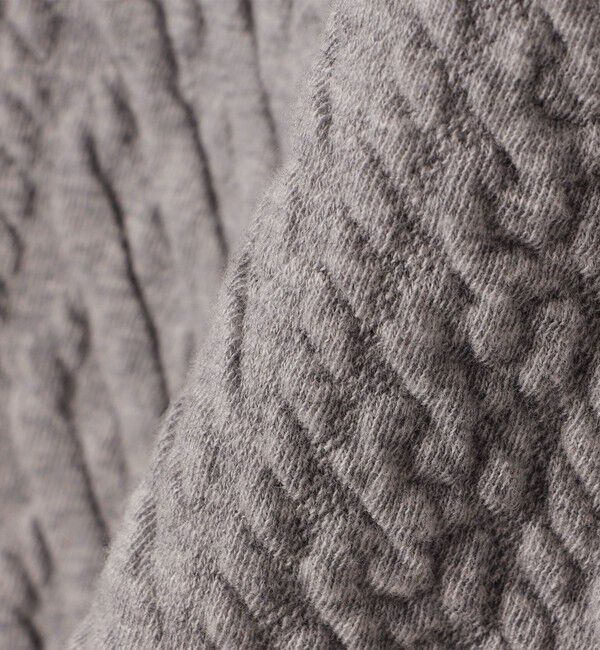 SHIPS for women「〈手洗い可能〉ケーブル ジャージー スキッパー プルオーバー」|Tシャツ・カットソー|