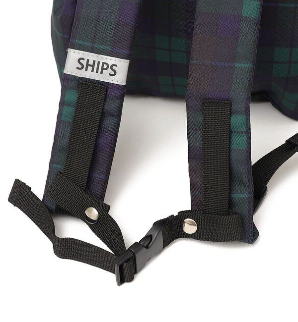 SHIPS KIDS「SHIPS KIDS:タータン チェック デイ パック S」|リュック|