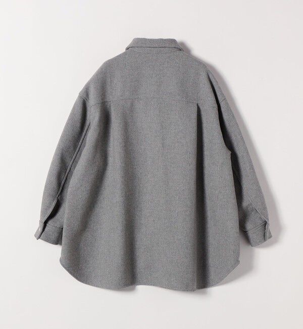 SHIPS any「SHIPS any: メルトン オーバー シャツ ジャケット」|テーラードジャケット|