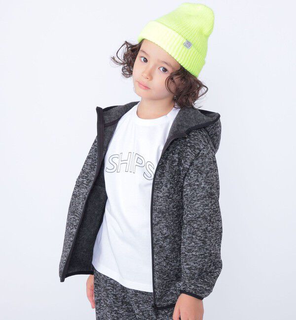 SHIPS KIDS「SHIPS KIDS:110～130cm / フリース ジップ パーカ」|パーカー|