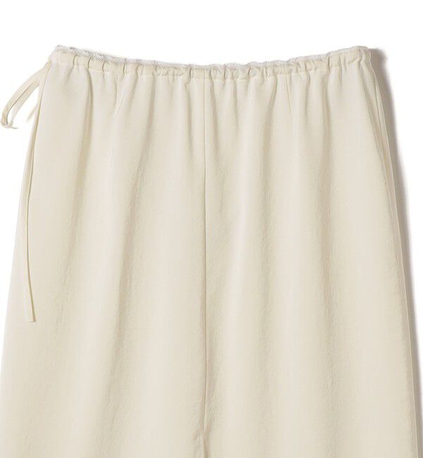 SHIPS for women「〈洗濯機可能〉ダル サテン 裾 レース スカート」|スカート|