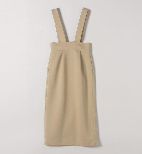 SHIPS any「SHIPS any:〈洗濯機可能〉ジャージー ハイウエスト Iライン ジャンパースカート」|ジャンパースカート|