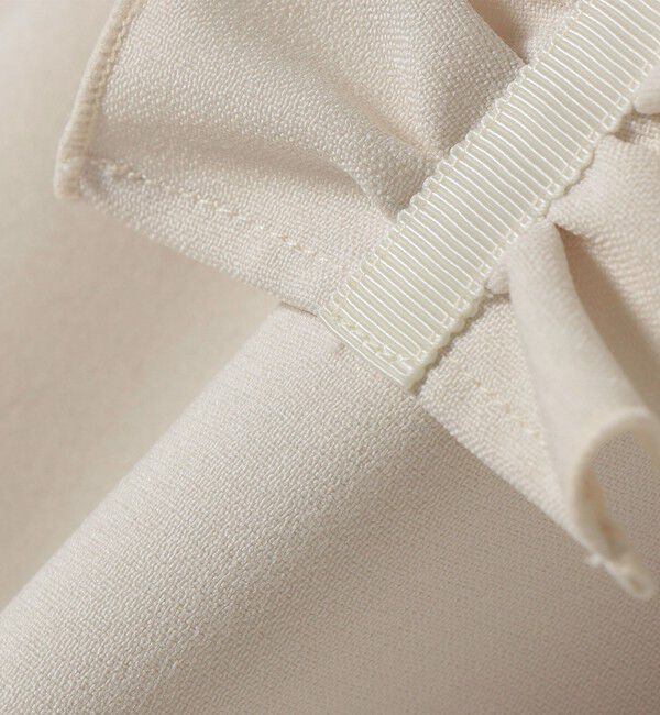 SHIPS any「SHIPS any:〈洗濯機可能〉ダブルクロス フリル パフ スリーブ ワンピース［NAVY BLUE］」|ワンピース|