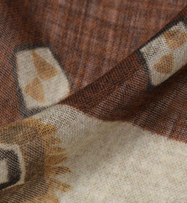 SHIPS「SHIPS: イタリア製 ライト ウェイト トライバル ストール」|ストール|