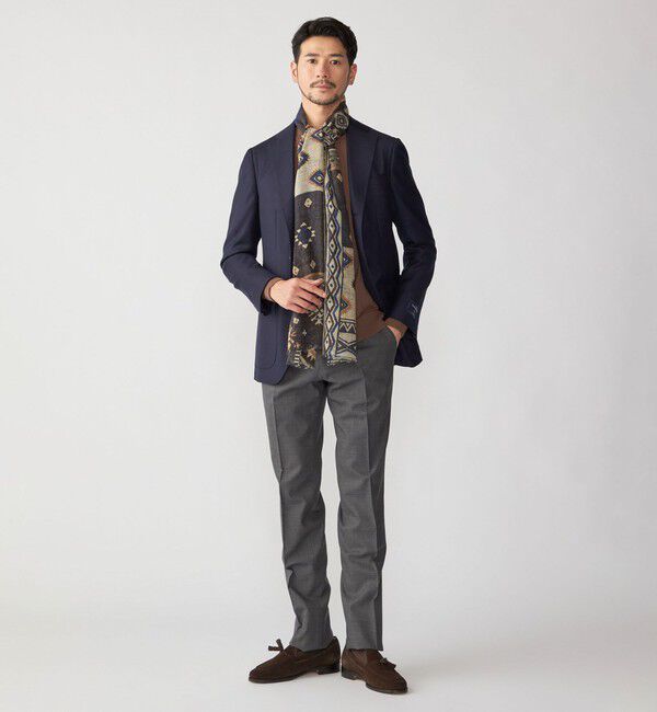 SHIPS「SHIPS: イタリア製 ライト ウェイト トライバル ストール」|ストール|