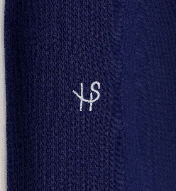 SHIPS「【WEB限定】SHIPS: クロップド ワイド ワンポイント ロゴ ジップアップ フーディー」|パーカー|