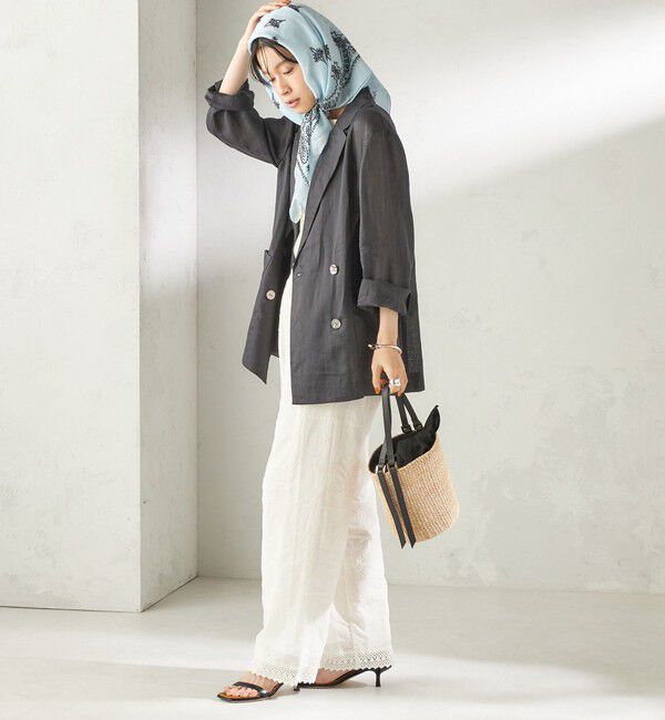 SHIPS for women「【一部SHIPS別注】destin: バンダナ カレ 90&times;90」|バンダナ・スカーフ|