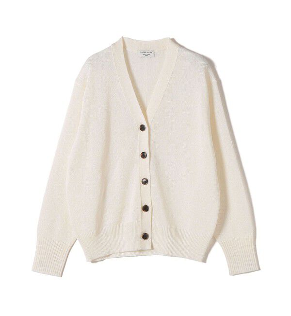 SHIPS for women「〈手洗い可能〉ブライト ペーパー Vネック ニット カーディガン」|カーディガン|