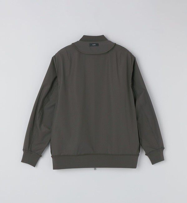 SHIPS「SHIPS:〈撥水/UVカット〉MA-1 リブ ブルゾン」|ブルゾン・スタジャン|