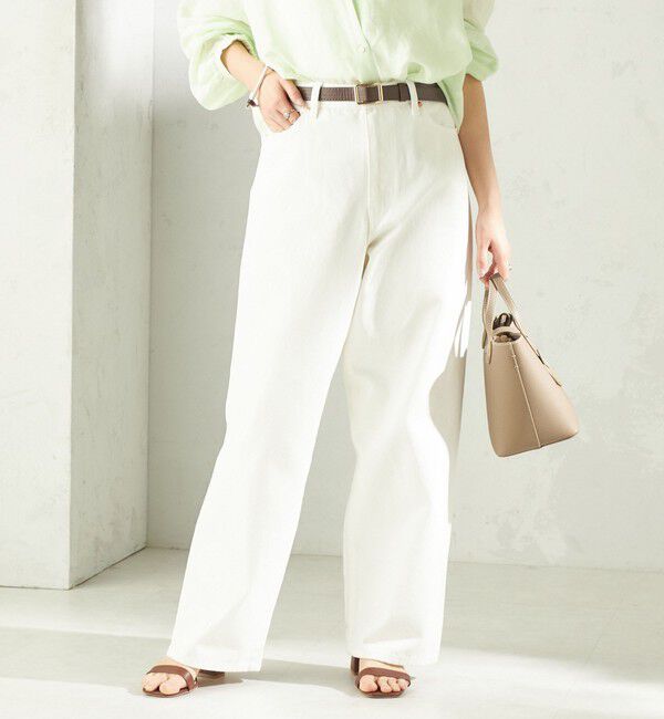 SHIPS for women「NINE CASE:〈洗濯機可能〉デニム パンツ」|デニム|