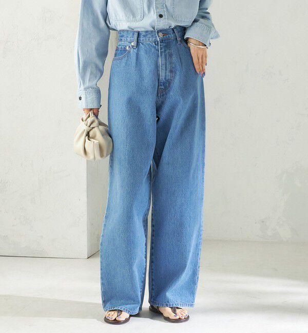 SHIPS for women「NINE CASE:〈洗濯機可能〉デニム パンツ」|デニム|