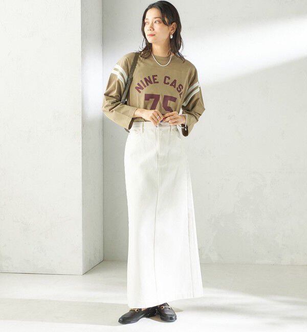 SHIPS for women「NINE CASE:〈洗濯機可能〉デニム スカート」|スカート|