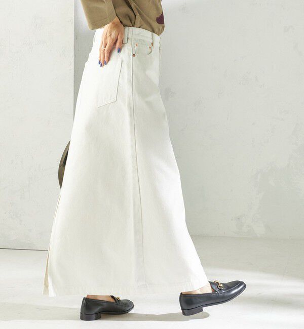 SHIPS for women「NINE CASE:〈洗濯機可能〉デニム スカート」|スカート|