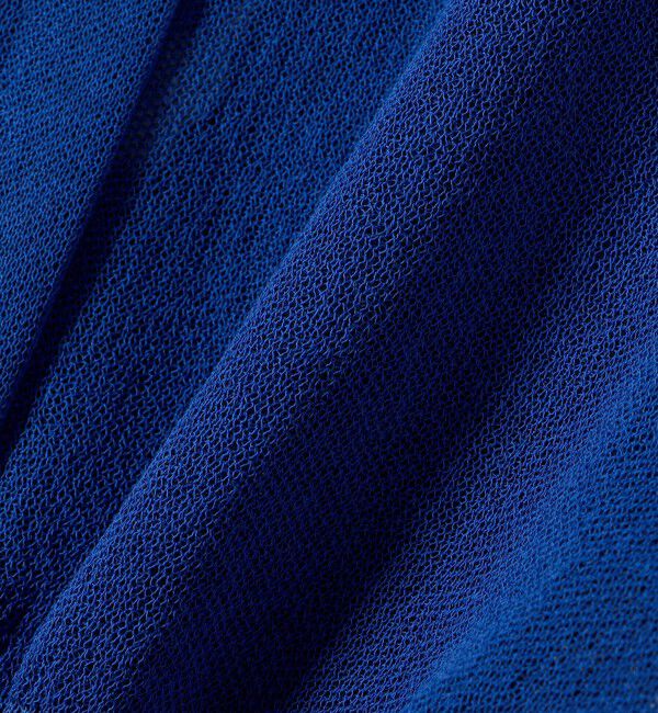 SHIPS for women「〈手洗い可能〉メランジ シアー パフ スリーブ カーディガン」|カーディガン|