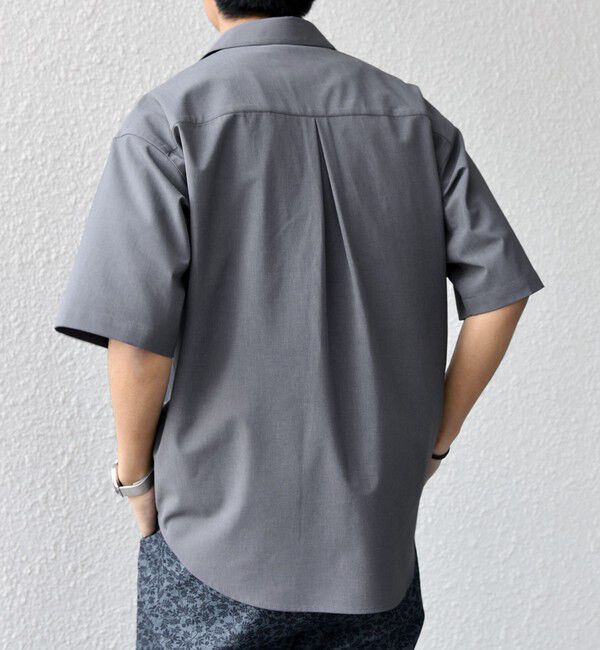 SHIPS any「SHIPS any:〈吸水速乾〉Rapidry ボタンダウン レギュラーカラー 半袖 シャツ(セットアップ対応)◇」|シャツ・ブラウス|