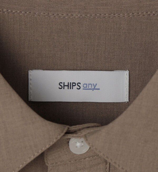 SHIPS any「SHIPS any:〈吸水速乾〉Rapidry ボタンダウン レギュラーカラー 半袖 シャツ(セットアップ対応)◇」|シャツ・ブラウス|