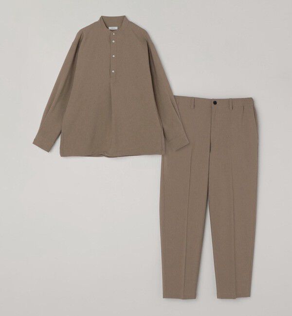 SHIPS any「SHIPS any:〈吸水速乾〉Rapidry バンドスキッパー スピンドル プルオーバー シャツ(セットアップ対応)◇」|シャツ・ブラウス|