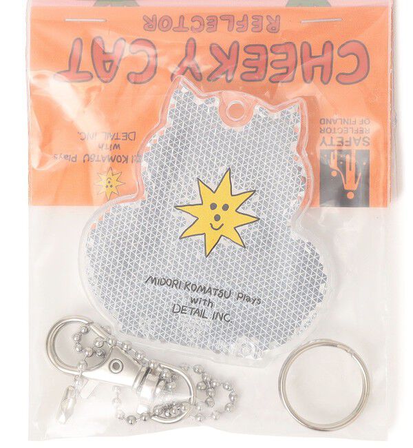 SHIPS any「MIDORI KOMATSU: チーキー キャット リフレクター」|チャーム・キーホルダー|