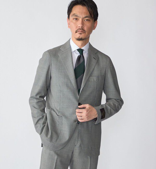 SHIPS「SHIPS: シルク ラージ バスケット ワイド ストライプ ネクタイ」|ネクタイ・蝶ネクタイ|